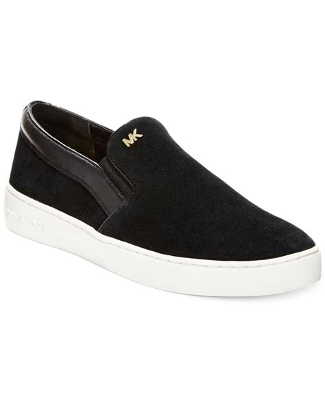 michael kors black shoe|michael kors black slip on.